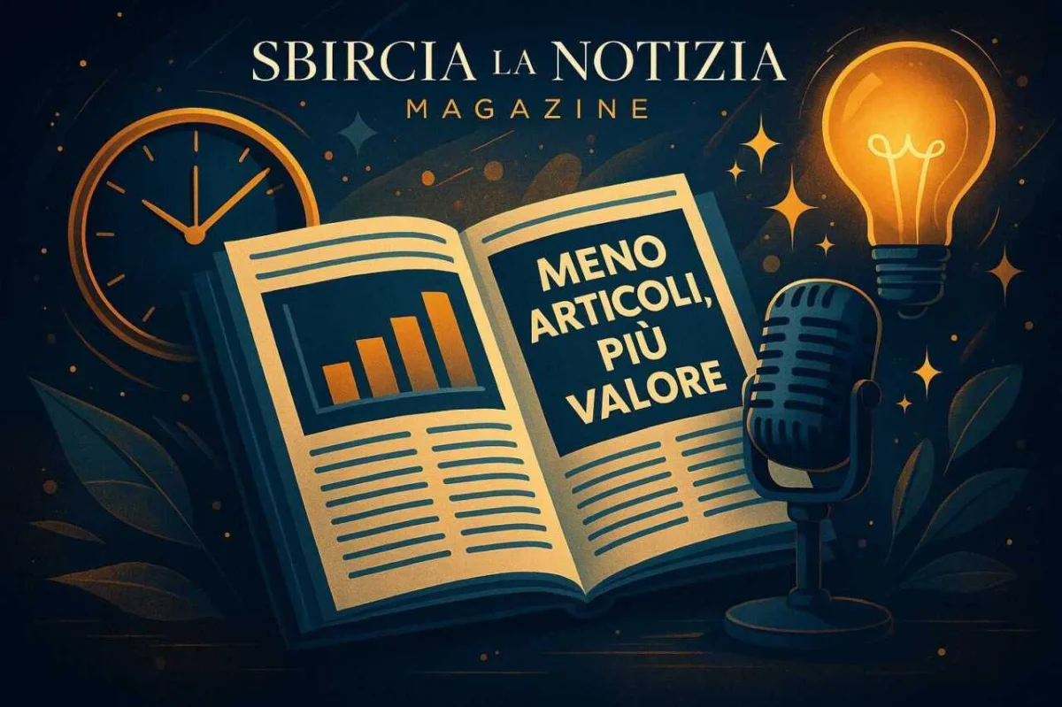 La nuova linea editoriale di Sbircia la Notizia Magazine