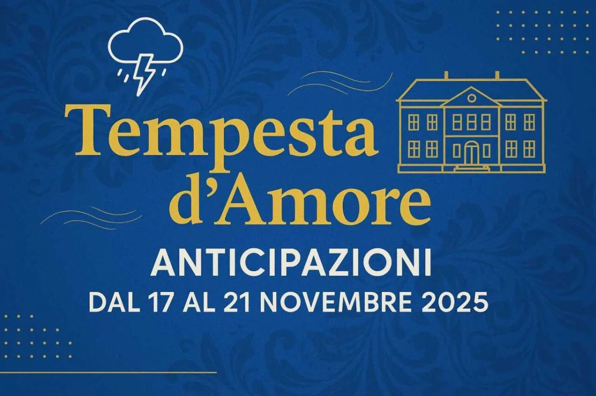 Tempesta d’amore, anticipazioni dal 17 al 21 novembre 2025